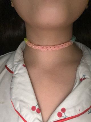 Pulseras de goma hechas a mano