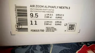 Nike Alphafly Next 3 Talla 43