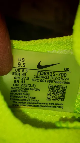 Nike Alphafly Next 3 Talla 43