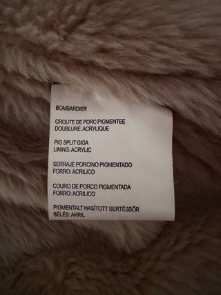 Cazadora de hombre forrada