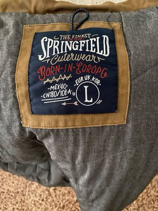 Chaqueta Springfield Talla L Marrón