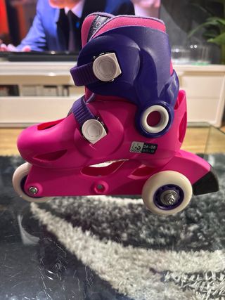 Patines Oxelo Infantiles Ajustables Rosa/Morado