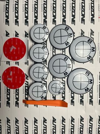 Pack emblemas BMW Full White para X2 F39