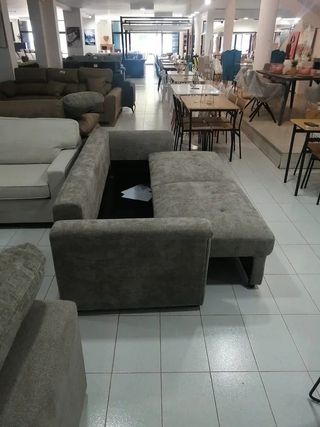 Sofa Cama Felux Beige/Gris