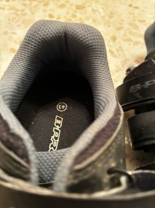 Zapatillas Ciclismo B-Pro Talla 43 Negras
