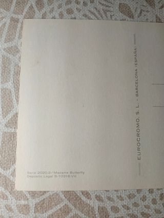 4 Postales del Ilustrador Cano Años 70