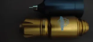 Máquina de Tatuaje et50 2021 preslief Negra y Dora