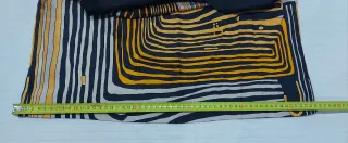 Camisa sin mangas con estampado abstracto