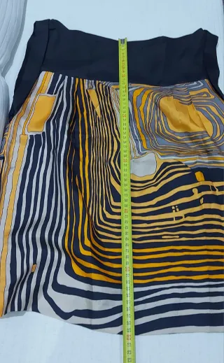 Camisa sin mangas con estampado abstracto