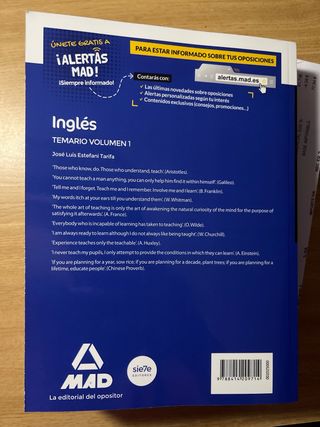 Profesores de Enseñanza Secundaria Inglés 2 tomos