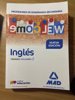 Profesores de Enseñanza Secundaria Inglés 2 tomos