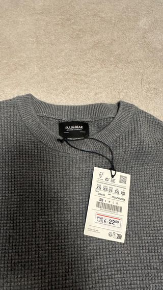 Jersey gris Pull&Bear