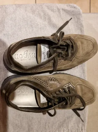 Scarpe Hogan Bambina Pelle Tg 35