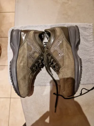 Scarpe Hogan Bambina Pelle Tg 35