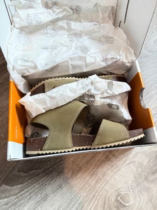 Sandalias Timberland Niño marron caky