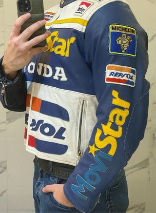Chaqueta Moto Honda Repsol Vintage