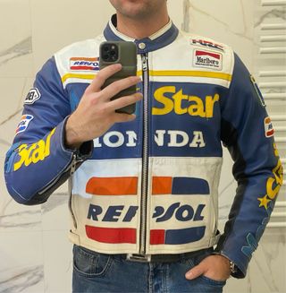 Chaqueta Moto Honda Repsol Vintage
