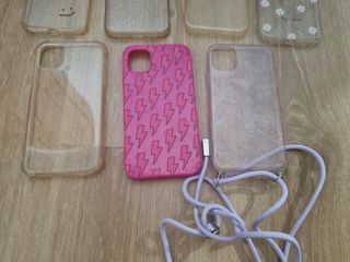 Lote 7 fundas iPhone 11