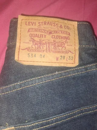 Pantalón Levi's 514 W29 L32 Azul