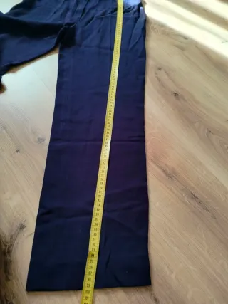 Traje de chaqueta y pantalón azul marino mujer