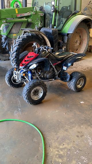 Yamaha Raptor 660 con matrícula agrícola