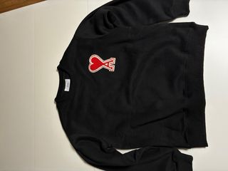 Sudadera Ami Paris Negra