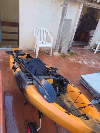 Kayak Autovaciable Naranja