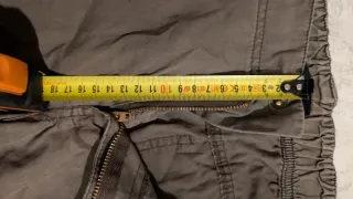 Calções de ganga largos castanhos da quiksilver