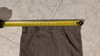 Calções de ganga largos castanhos da quiksilver