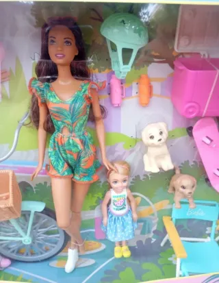 Pack 2 Muñecas Barbie con Accesorios