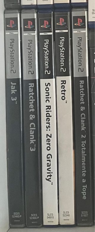 Lote Juegos PS2: Jak 3, Ratchet & Clank trilogia