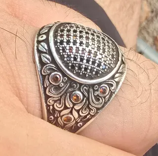 Anillo de Plata con Piedras