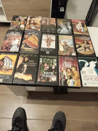 Lote 15 Películas VHS Acción y Aventura