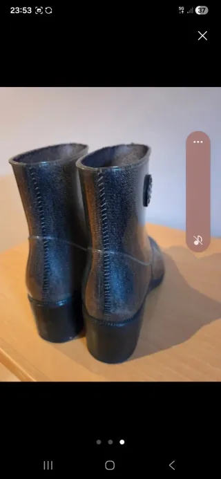 Botines Bimba y Lola negros/grises poco uso