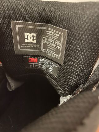 Botas DC negras y grises water resistant