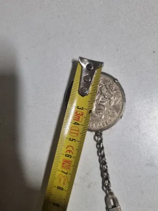 Llavero Moneda de plata 925 Olimpiada México 1968