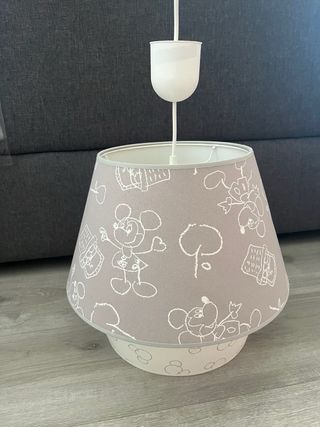 Lámpara infantil con diseño de Mickey Mouse