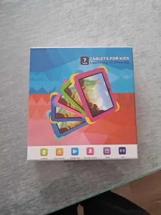 Tablet Infantil Azul y Verde