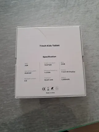 Tablet Infantil Azul y Verde