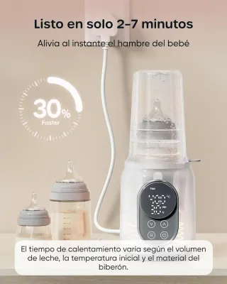Calienta biberones NULIIE con pantalla digital