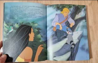 Clásico cuento Disney, "Pocahontas". GAVIOTA.