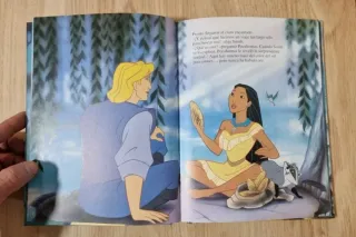 Clásico cuento Disney, "Pocahontas". GAVIOTA.