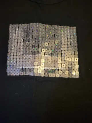 Adolfo Dominguez Camiseta Talla S Lentejuelas