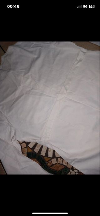 Casacca Sanitaria Bianca Cotone Tg 54