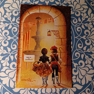 8 Postales Ilustraciones de Dbladé Años 70