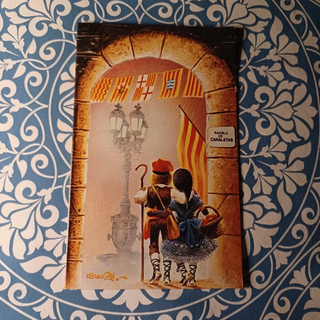 8 Postales Ilustraciones de Dbladé Años 70