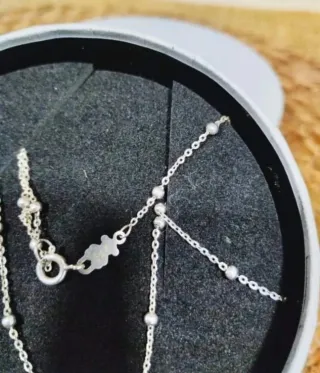 Collar/Gargantilla TOUS bolitas de plata. Original