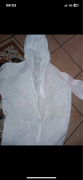 Tuta protettiva monouso XL
