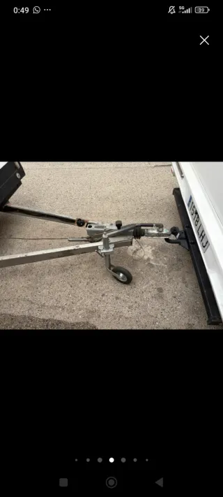 Remolque ligero 750kg caja cerrada persiana