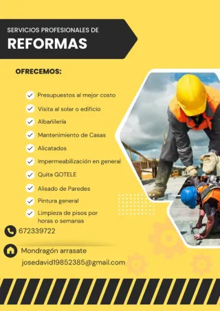 Mantenimiento y reformas